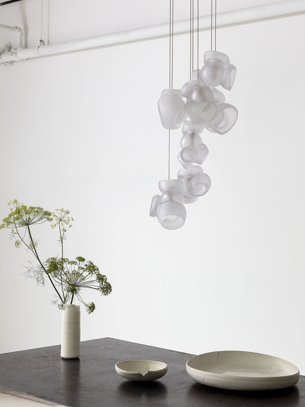 Ushaor Pendelleuchte Glas Individuelle Kreativität-Letslighting
