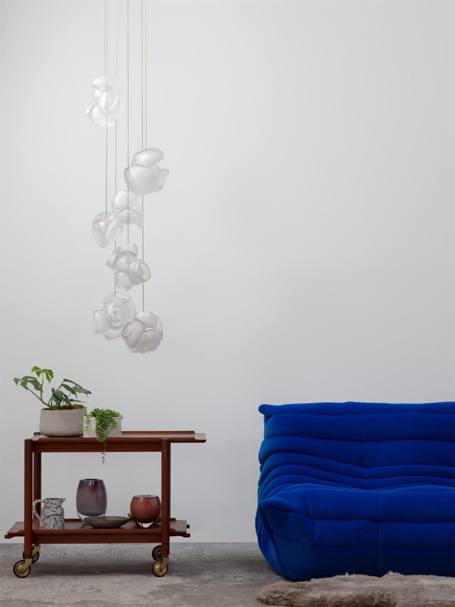 Ushaor Pendelleuchte Glas Individuelle Kreativität-Letslighting