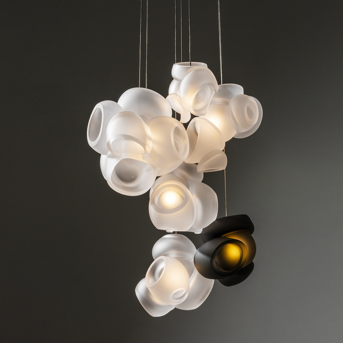 Ushaor Pendelleuchte Glas Individuelle Kreativität-Letslighting