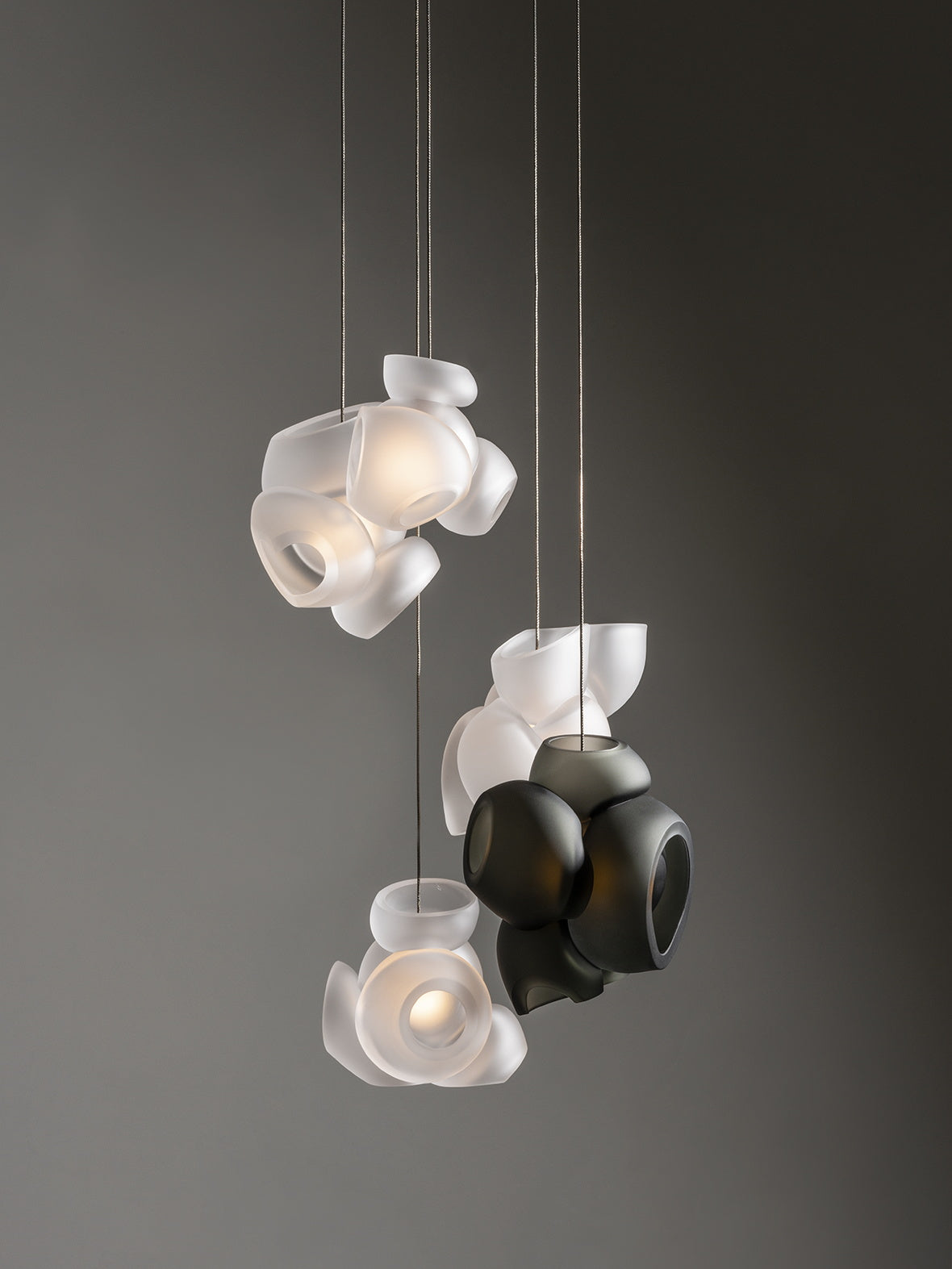 Ushaor Pendelleuchte Glas Individuelle Kreativität-Letslighting