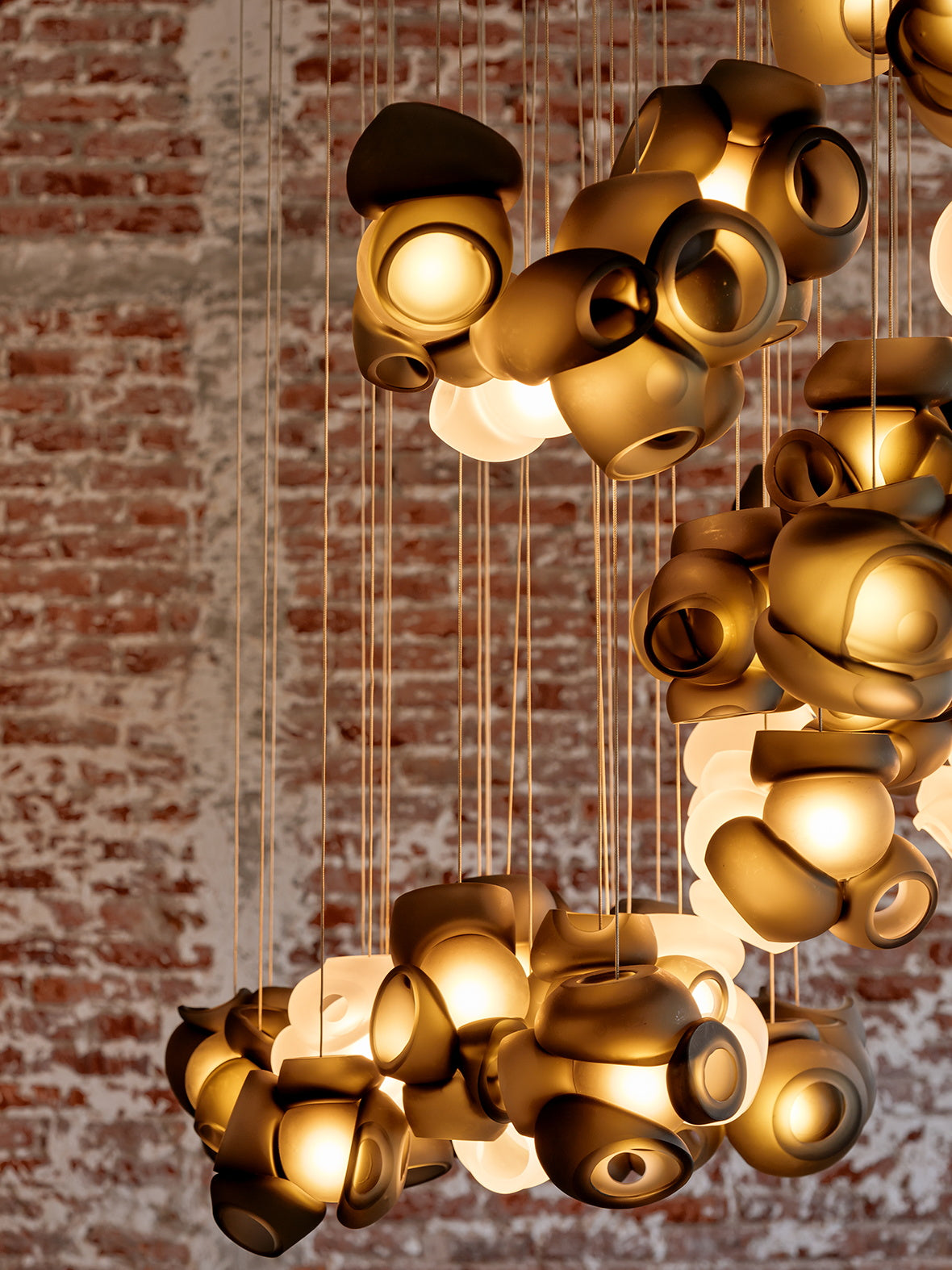 Ushaor Pendelleuchte Glas Individuelle Kreativität-Letslighting
