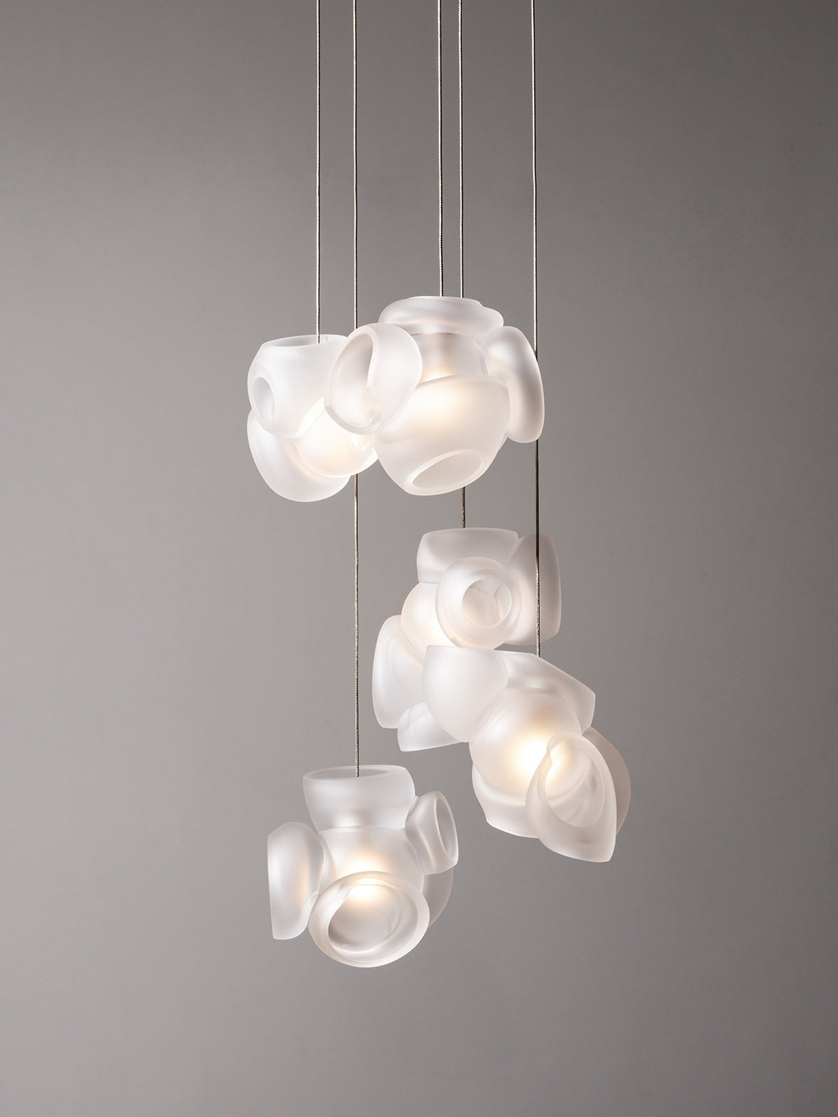 Ushaor Pendelleuchte Glas Individuelle Kreativität-Letslighting