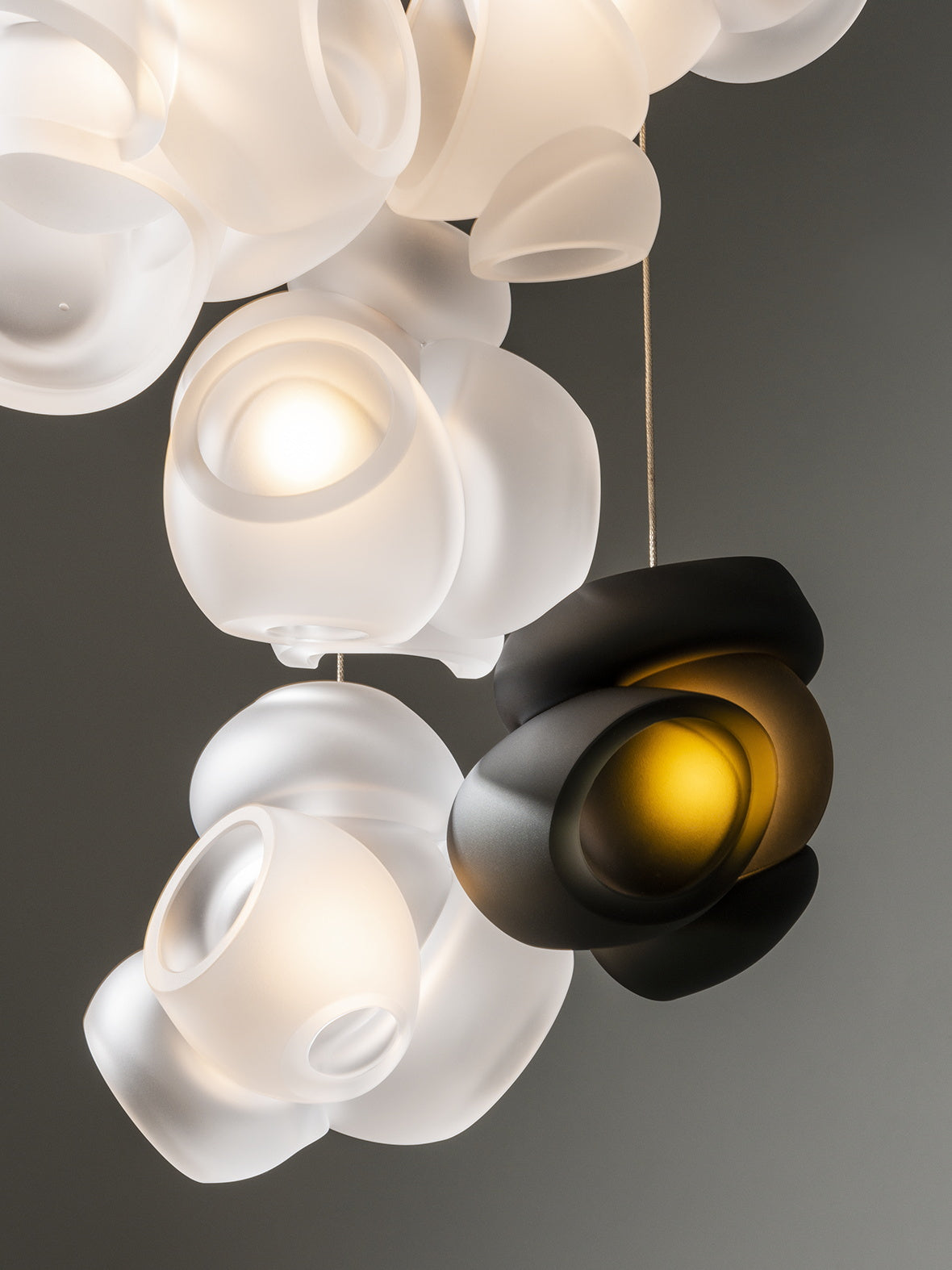 Ushaor Pendelleuchte Glas Individuelle Kreativität-Letslighting