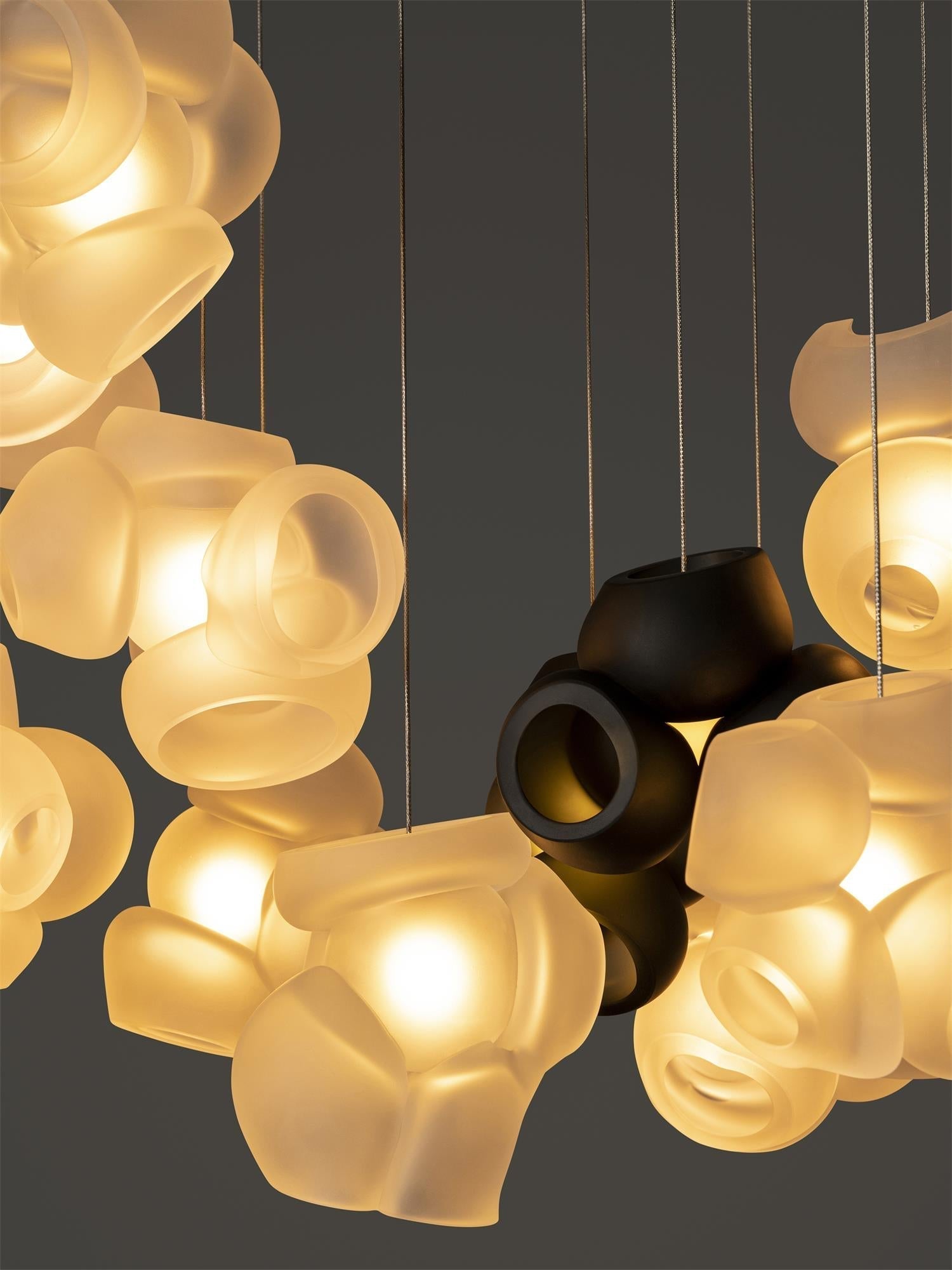 Ushaor Pendelleuchte Glas Individuelle Kreativität-Letslighting