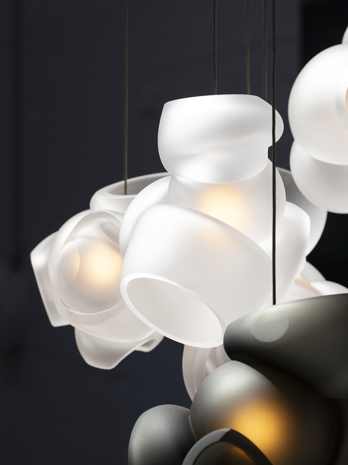 Ushaor Pendelleuchte Glas Individuelle Kreativität-Letslighting