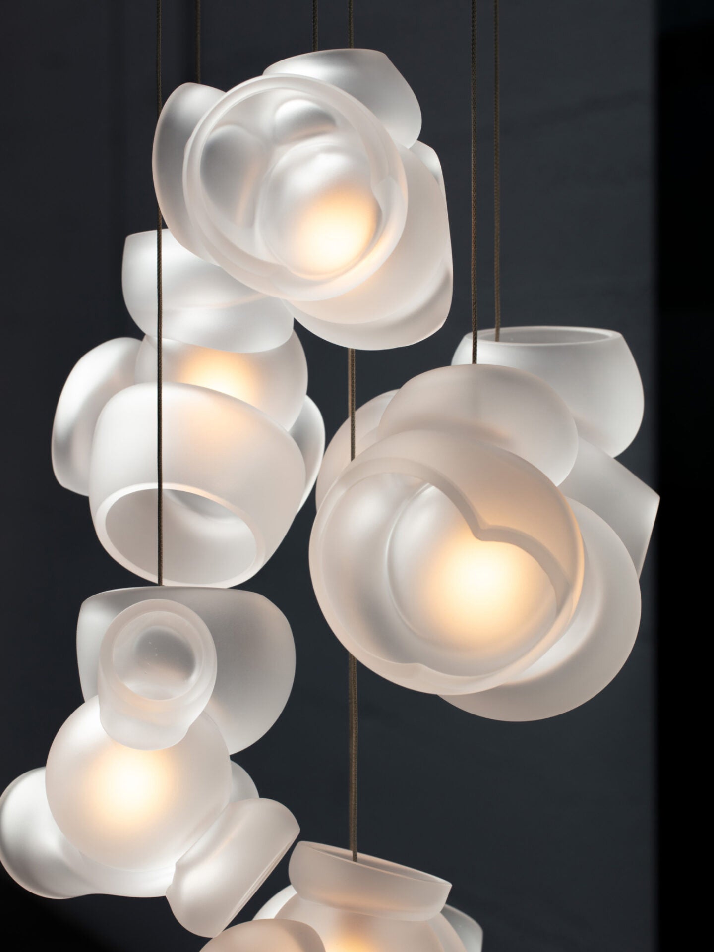 Ushaor Pendelleuchte Glas Individuelle Kreativität-Letslighting
