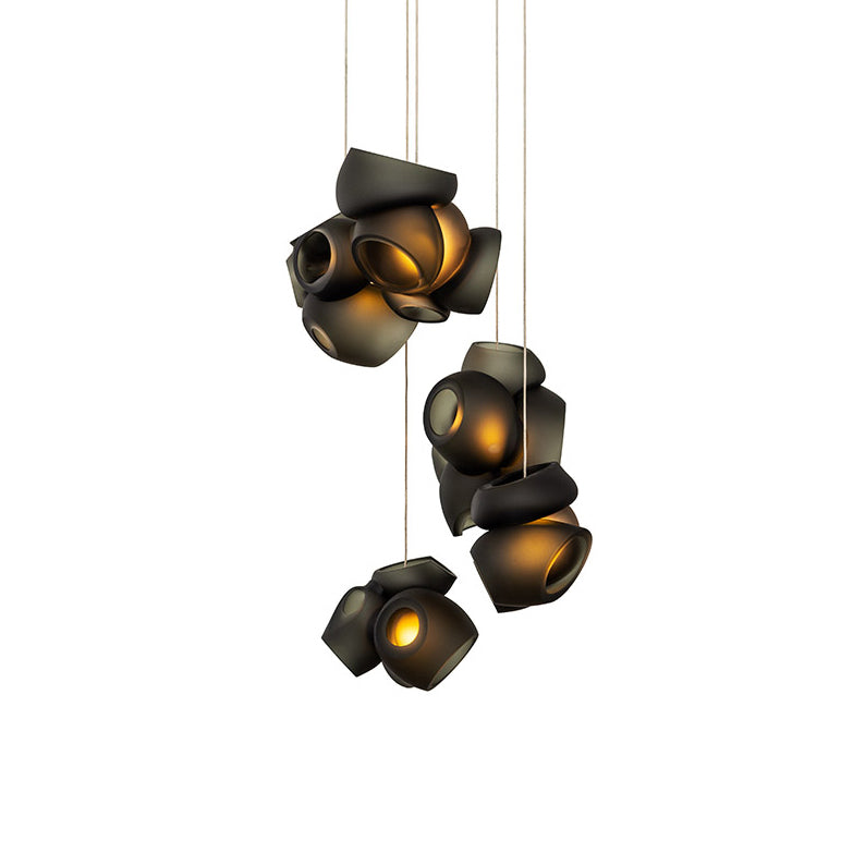 Ushaor Pendelleuchte Glas Individuelle Kreativität-Letslighting