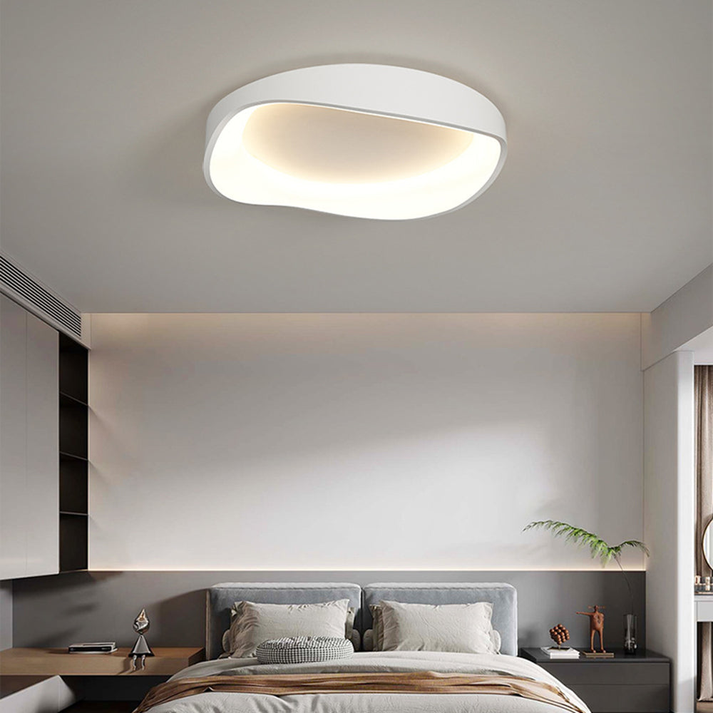 Arisha Modern LED Deckenleuchte Weiß Wohnzimmer