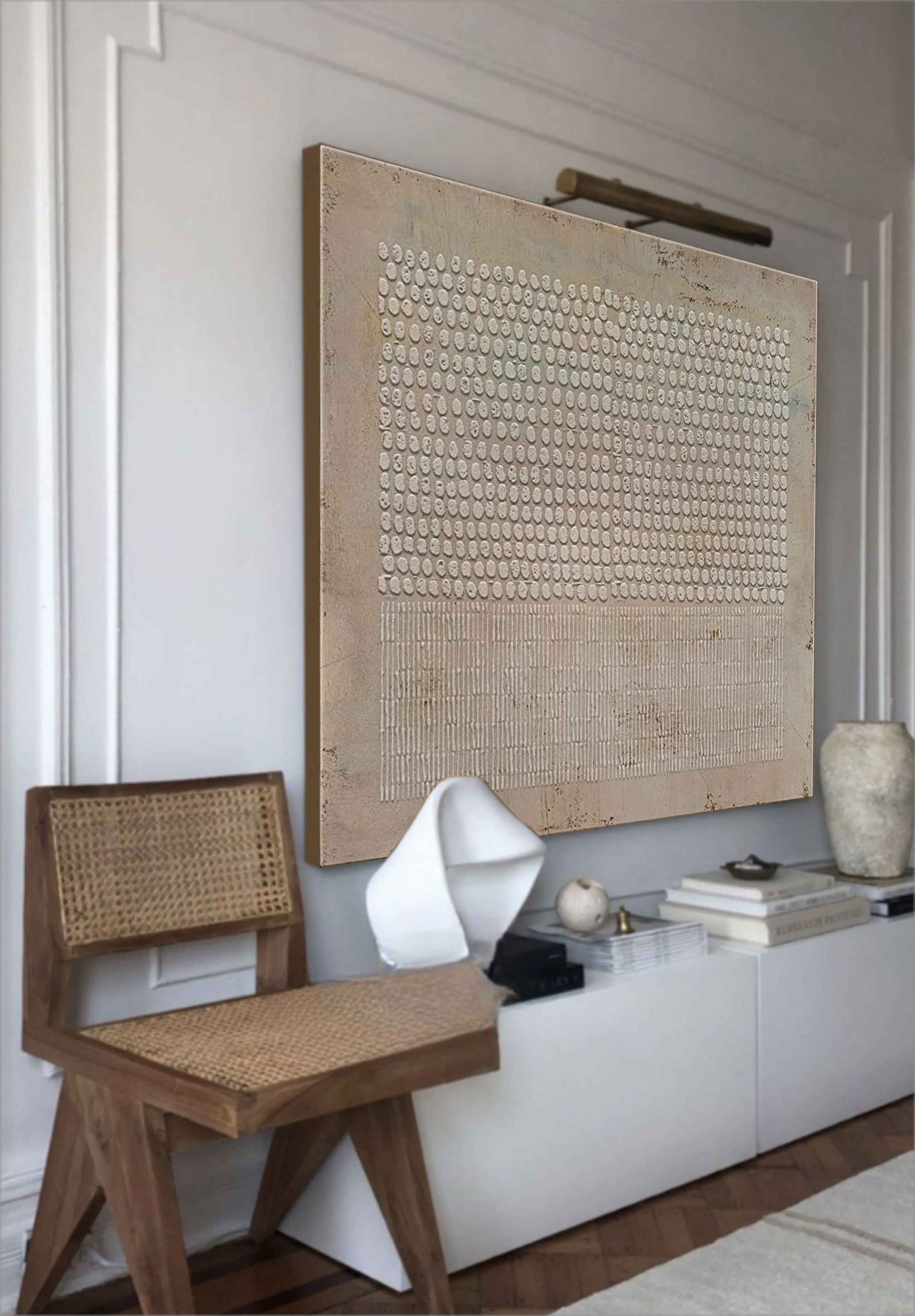 Rune Wabi-Sabi Wandkunst - Letslighting