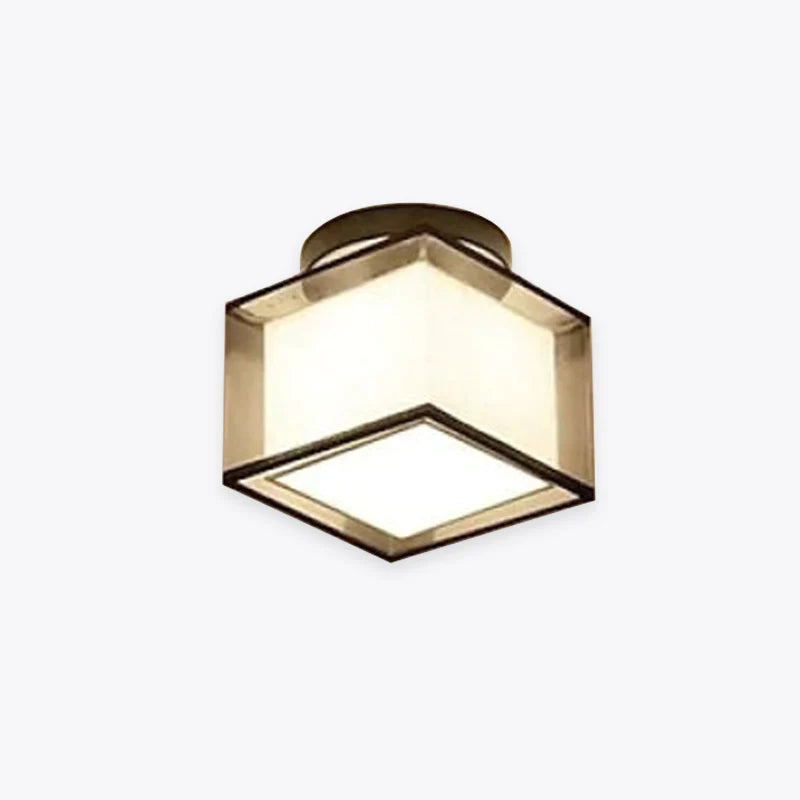 Quadratische Moderne Deckenleuchte Ganglampe