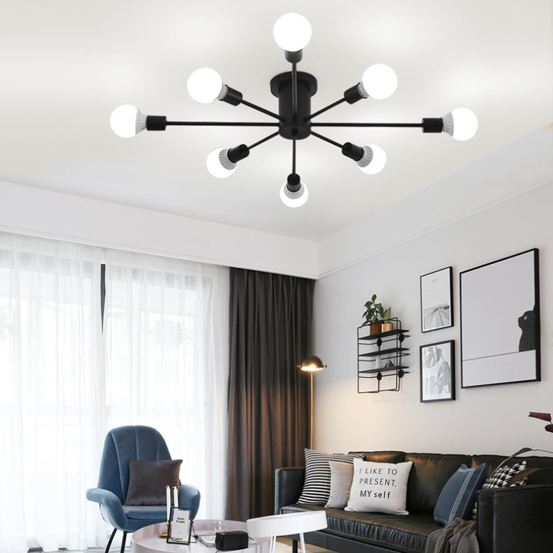 Valentina LED Pendelleuchte, Linear, 4 Farben, Metall, Wohnzimmer