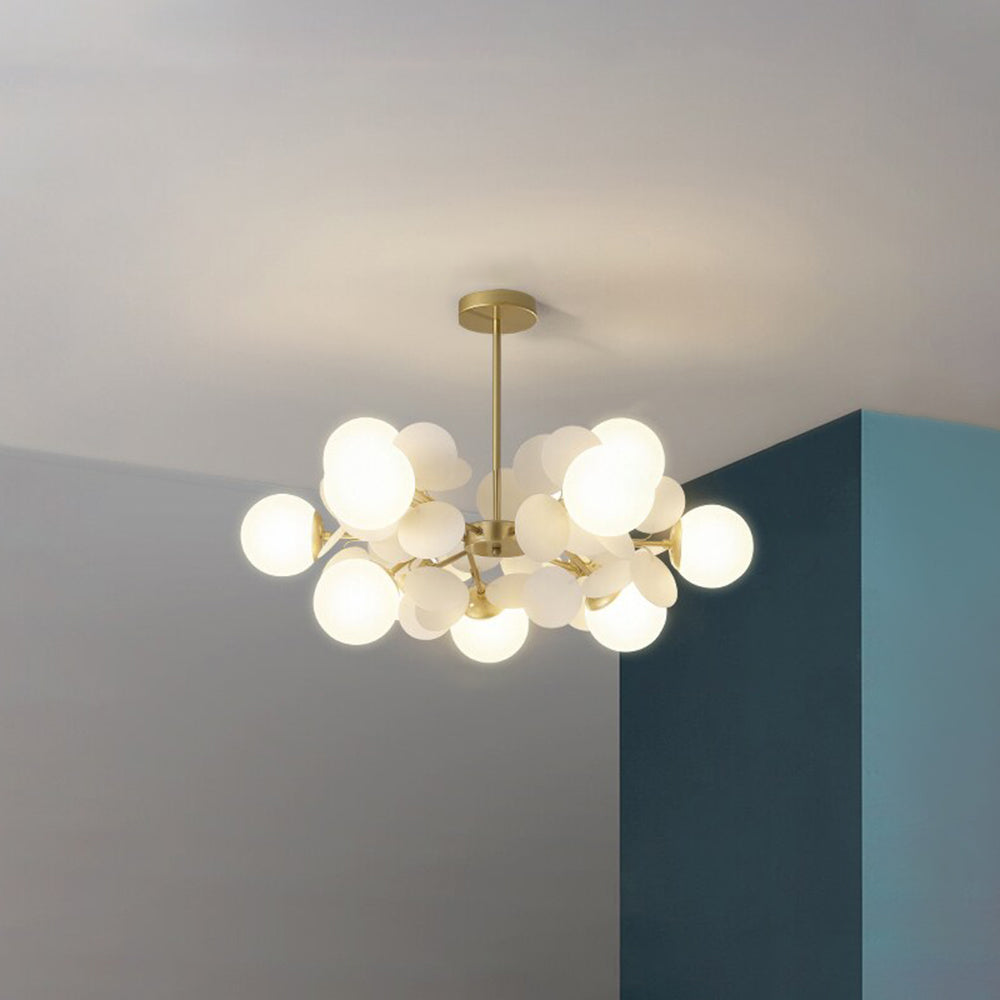 Aria Modern Kronleuchter Weltkugel Kinderzimmer, Mehrfarbig, Metall-Letslighting