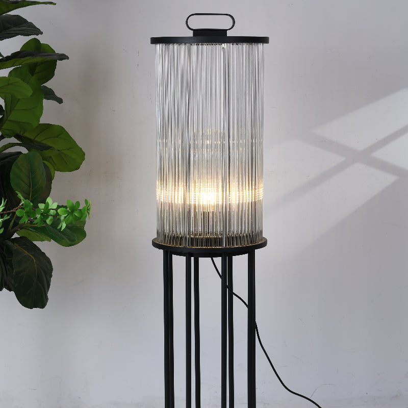 Ray Outdoor Solar Stehlampe, Metall&Glas, 33/60CM