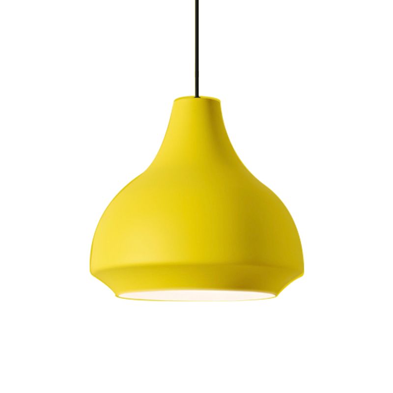 Valentina Moderne LED Pendelleuchte Schwarz/Gelb Wohn/Esszimmer Esstisch Metall