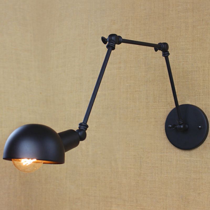 Silva Minimalistisch LED Wandleuchte Innen Schwaz Schlafzimmer Metall