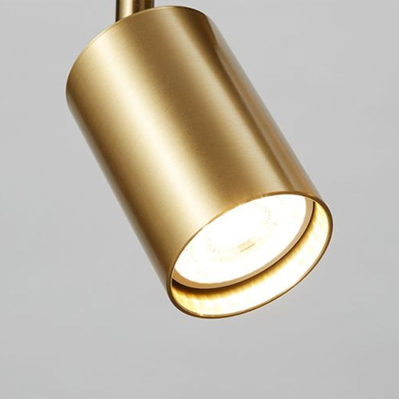 Arisha Modern LED Deckenleuchte Schwarz/Weiß/Gold Schlaf/Wohnzimmer Flur Metall 3/4/5/6 Kopf