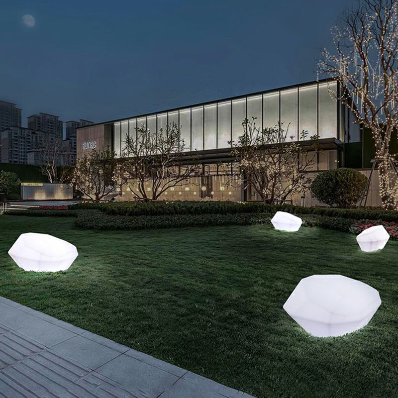 Ray Design LED Rock Außenleuchte Acryl Garten