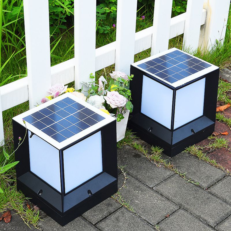 Ray Modern LED Außenleuchte Metall Acryl Garten Terrrasse Balkon