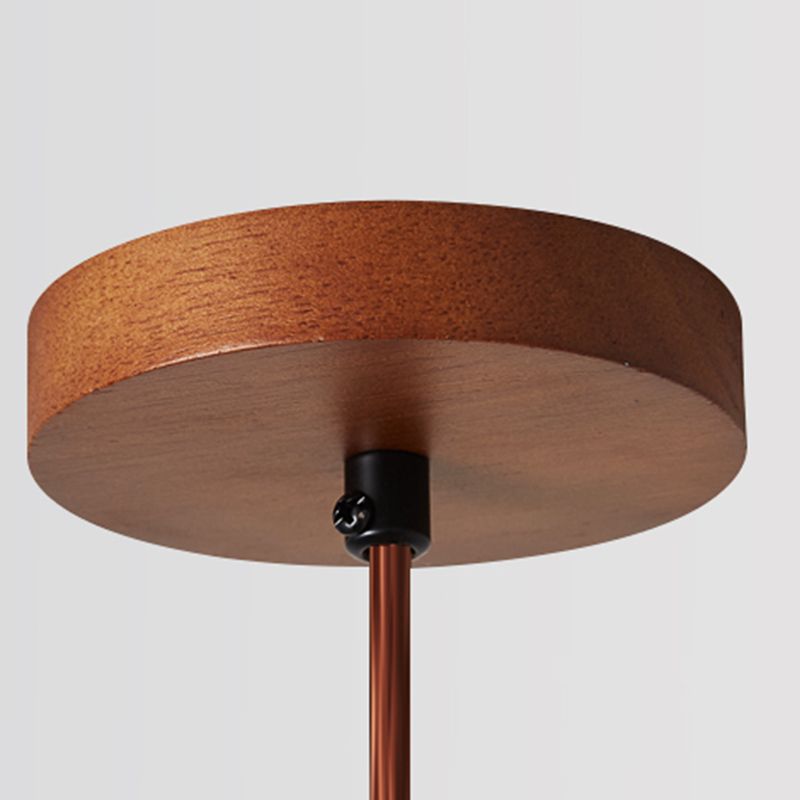 Muto Modern Minimalistische LED Pendelleuchte Wohn/Esszimmer Holz/Stein 1/2/3-Flammig