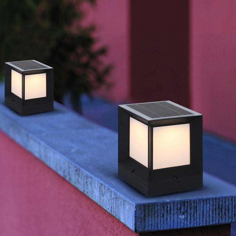 Ray Modern LED Außenleuchte Metall Acryl Garten Terrrasse Balkon