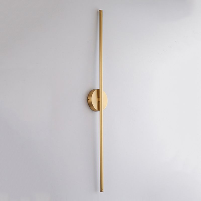 Arisha Modern Linear LED Wandleuchten Innen Gold Badezimmer Metall