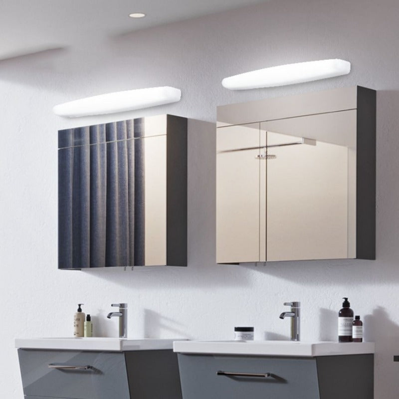 Arisha Minimalistische LED Wandleuchte Weiß Wohnzimmer/Badezimmer