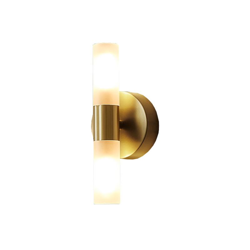 Arisha Modern LED Wandleuchte Gold Wohn/Schlafzimmer Metall Acryl