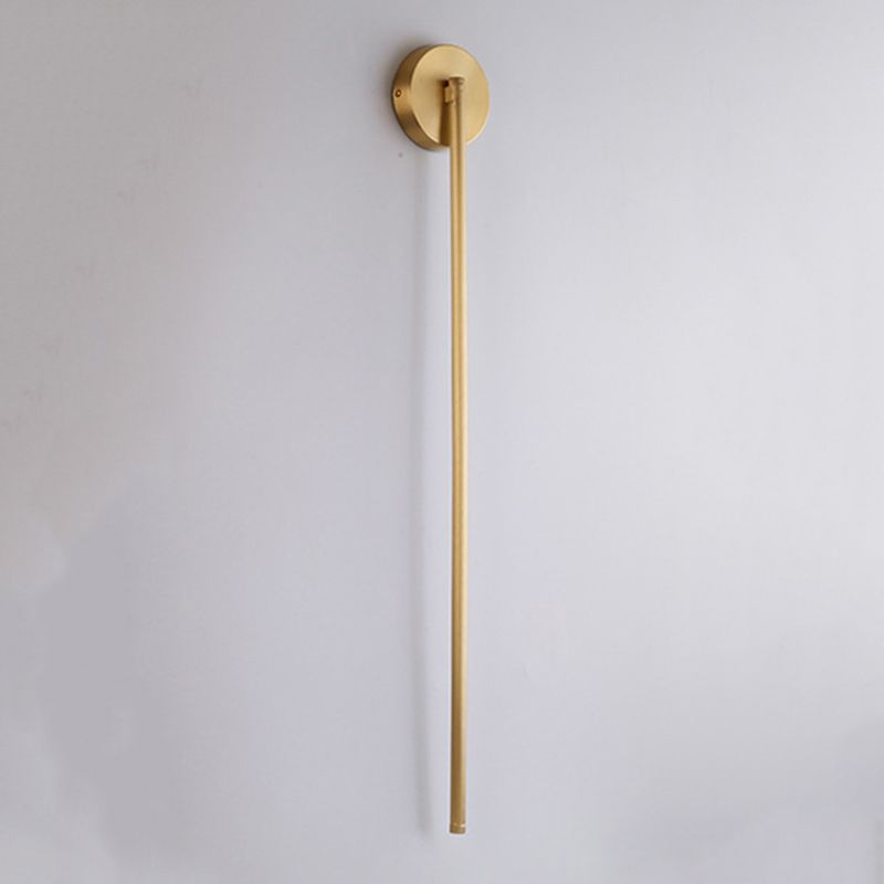 Arisha Modern Linear LED Wandleuchten Innen Gold Badezimmer Metall
