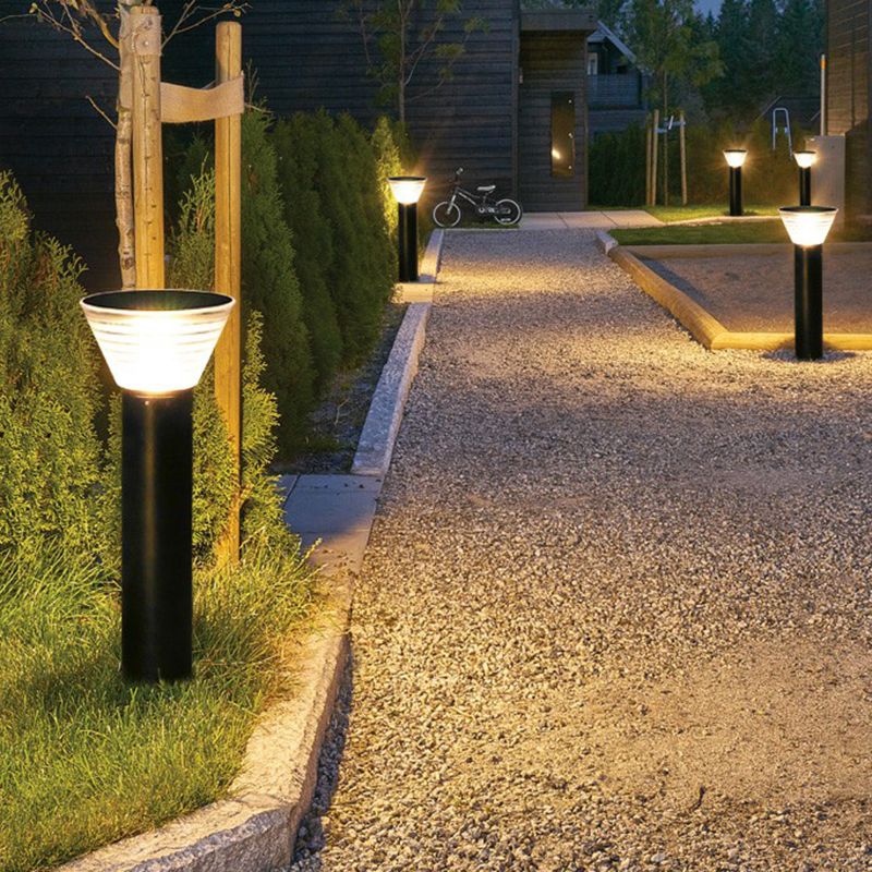 Ray Modern LED Stehend Außenleuchte Solarenergie Garten Metall&Acryl Boden