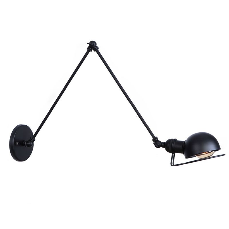 Silva Modern LED Wandleuchte Innen Schwarz/Gold-Schwarz Schlafzimmer Metall