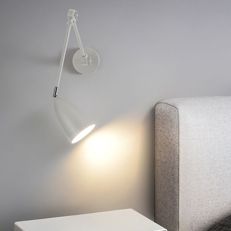 Silva Modern Wandleuchte Verstellbar, 3 Farben, Schlafzimmer, Metall