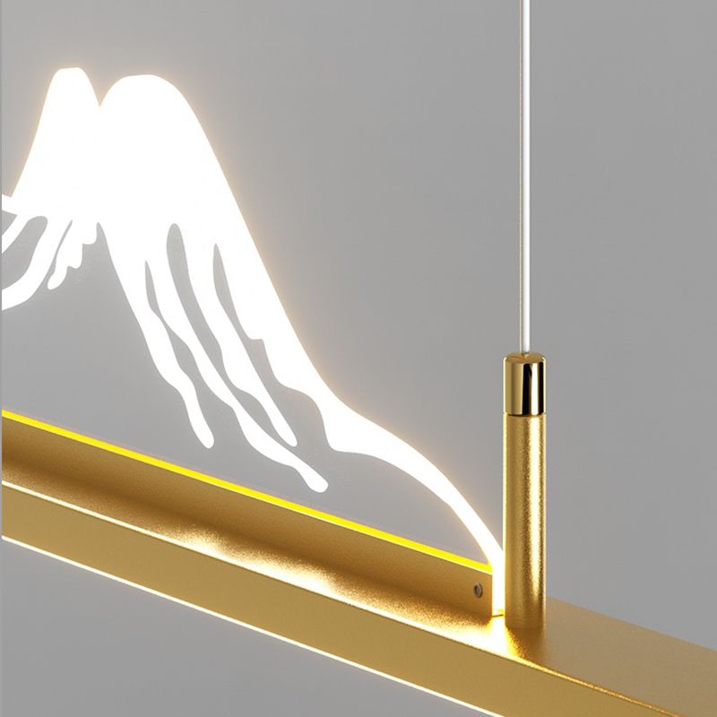 Arisha  Pendelleuchte Schwarz/Gold Berg Wohnzimmer/Esszimmer