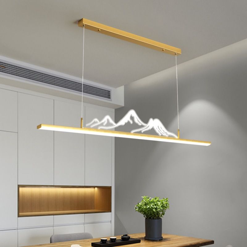 Arisha  Pendelleuchte Schwarz/Gold Berg Wohnzimmer/Esszimmer