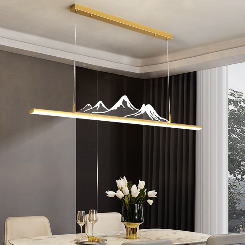 Arisha  Pendelleuchte Schwarz/Gold Berg Wohnzimmer/Esszimmer