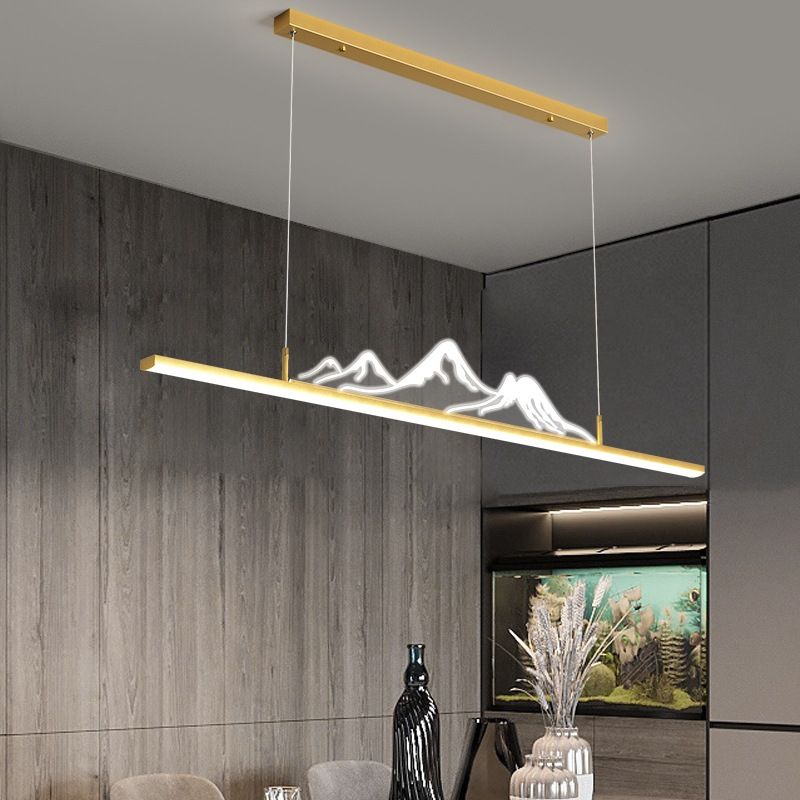 Arisha  Pendelleuchte Schwarz/Gold Berg Wohnzimmer/Esszimmer