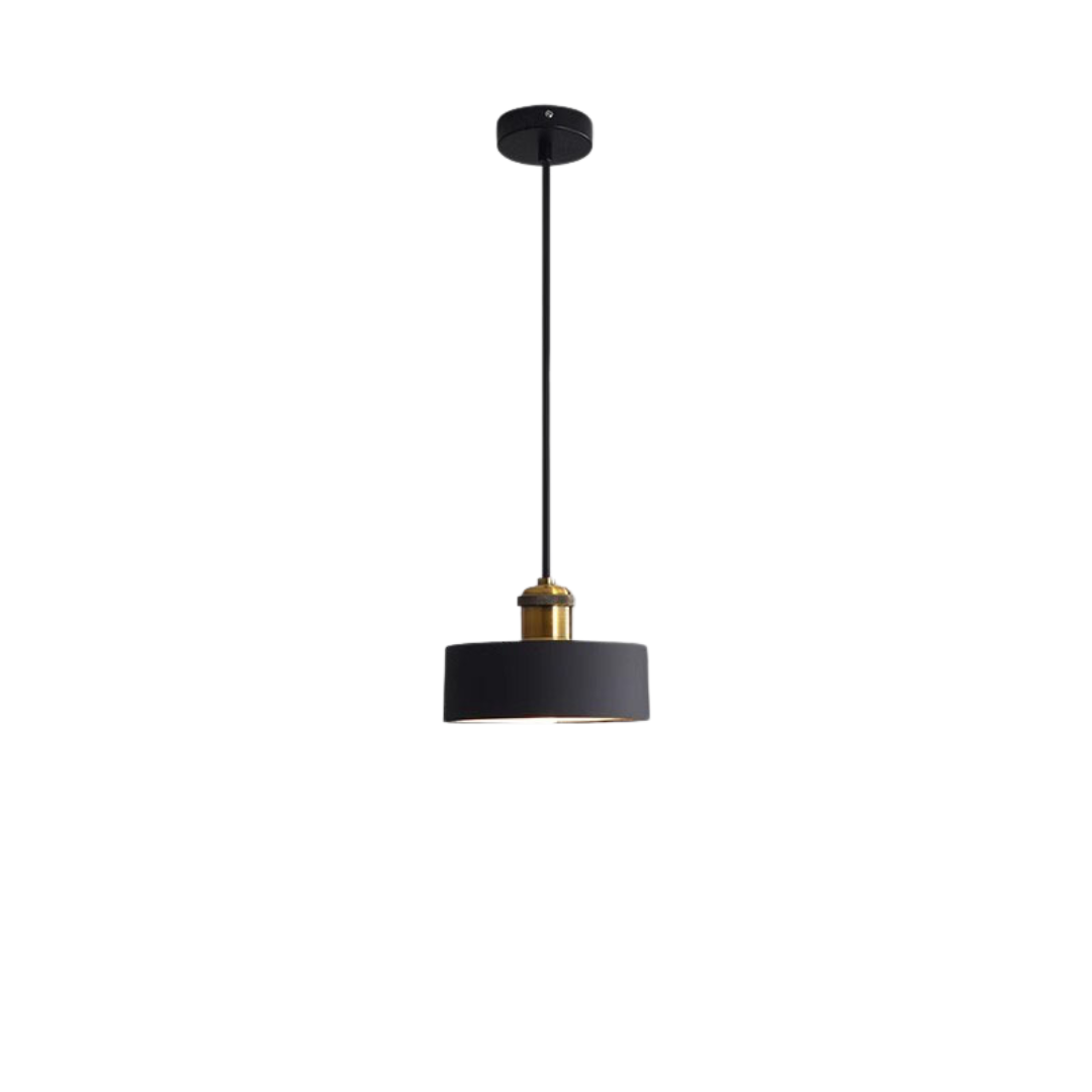 Valentina Modern LED Pendelleuchte Schwarz Metall Schlaf Wohnzimmer