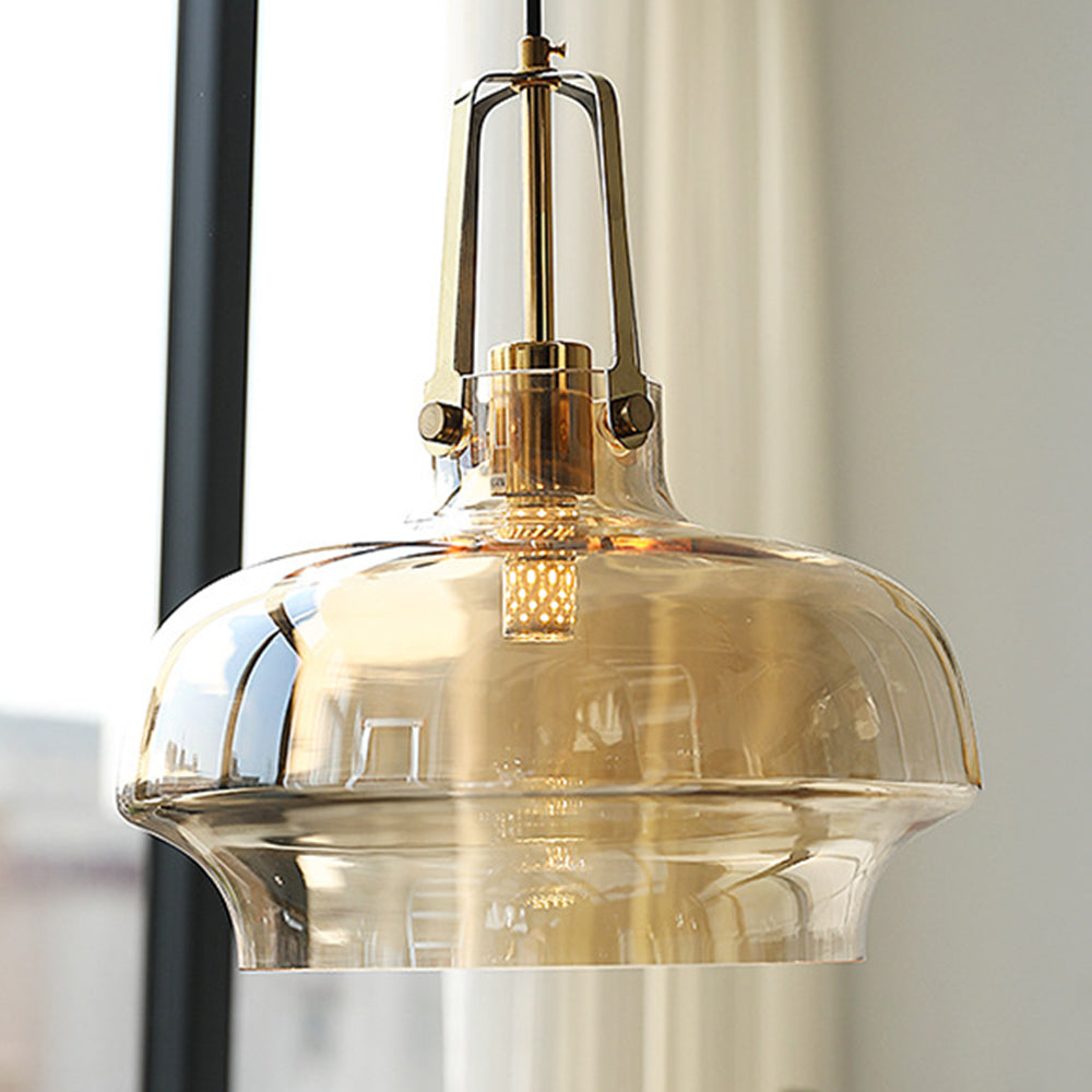 Valentina Modern Einzigartige Form Pendelleuchte Glas Metall Wohnzimmer Esszimmer