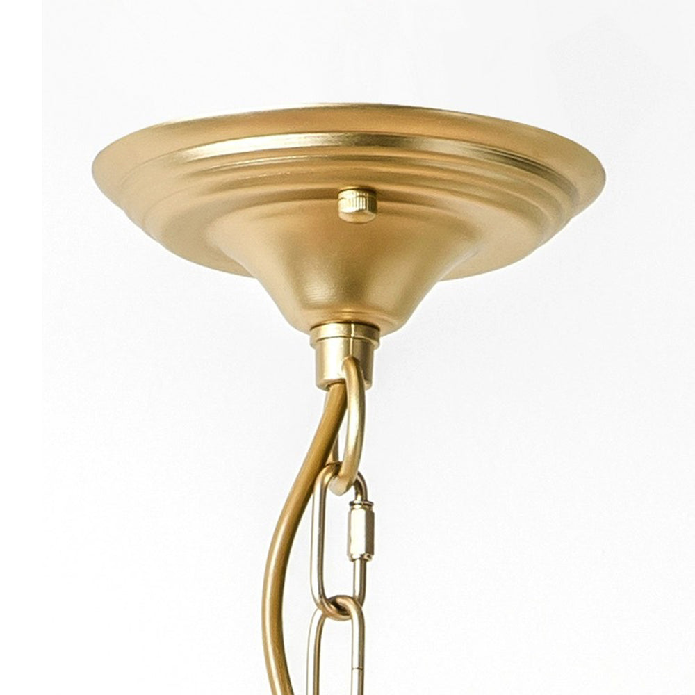 Kristy Kronleuchter Antiquität Schwarz/Gold Wohnzimmer Kristall