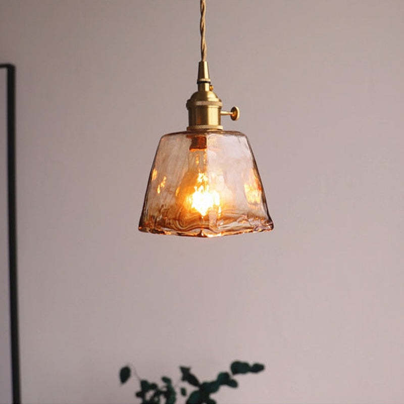 Valentina  Pendelleuchte Vintage LED  Metall Glas Esszimmer Wohnzimmer Schlafzimmer