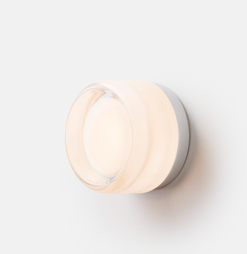 Valentina Außenwandleuchte Klar Metall Acryl Flur Terrasse