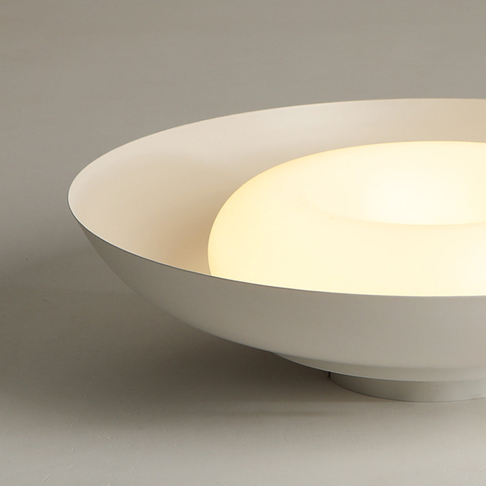 Arisha Modern LED Deckenleuchte Wohnzimmer/Arbeitszimmer Weiß/Gold