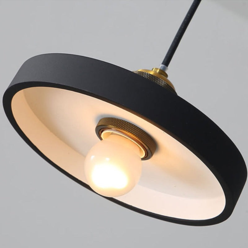 Valentina Modern Runde/Rechteckige LED Pendelleuchte Weiß/Orange/Schwarz/Grau Esstisch Metall Harz