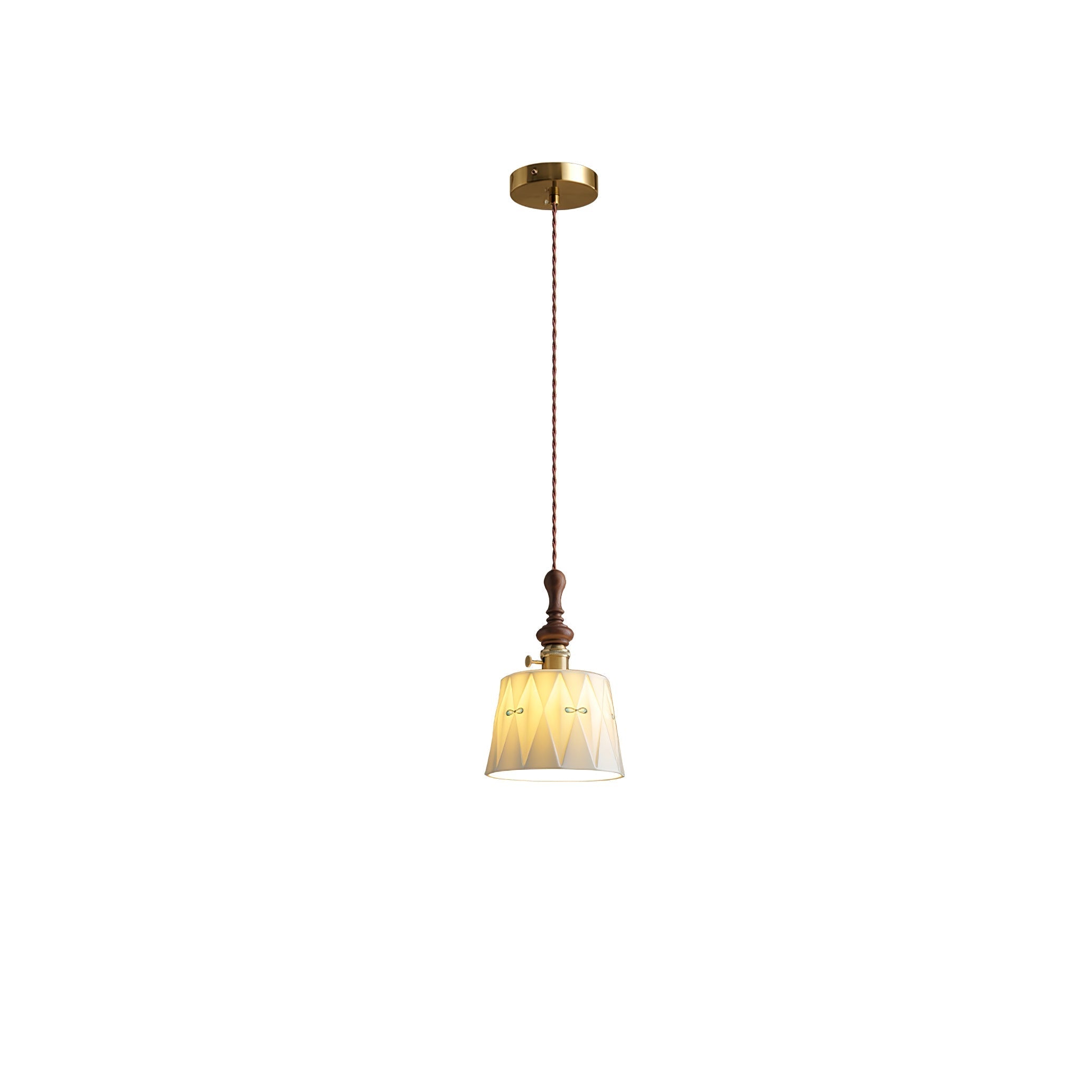 Ceraeyre Vintage Keramik Pendelleuchte-Letslighting