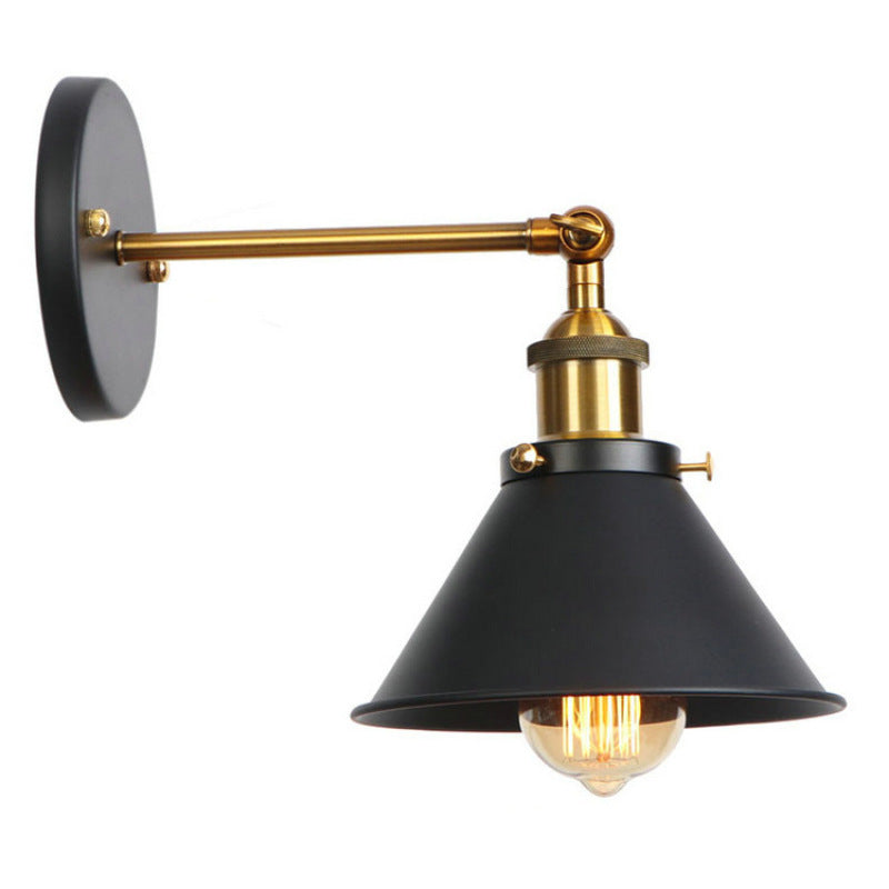 Silva Industrial LED Wandleuchte Kegel Innen, 3 Farbe, Metall-Letslighting