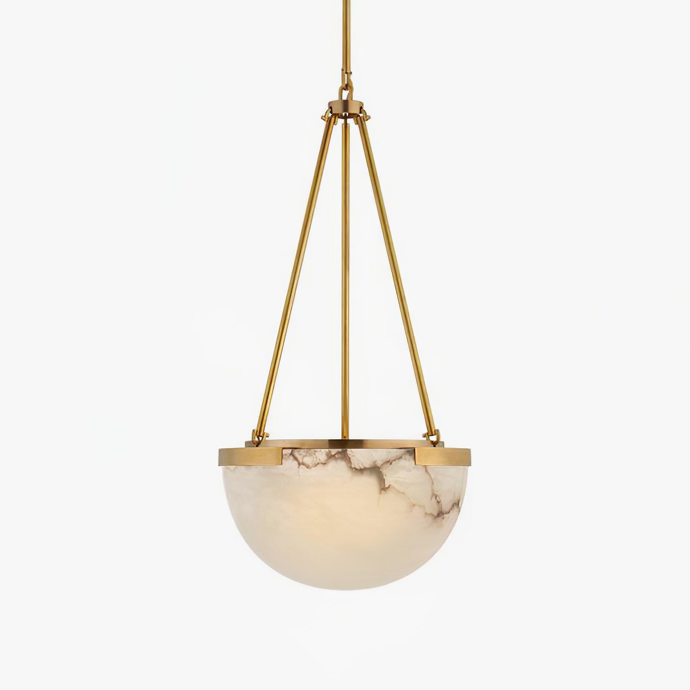 Dione Minimalist Alabaster Pendant Light - Neutralighting
