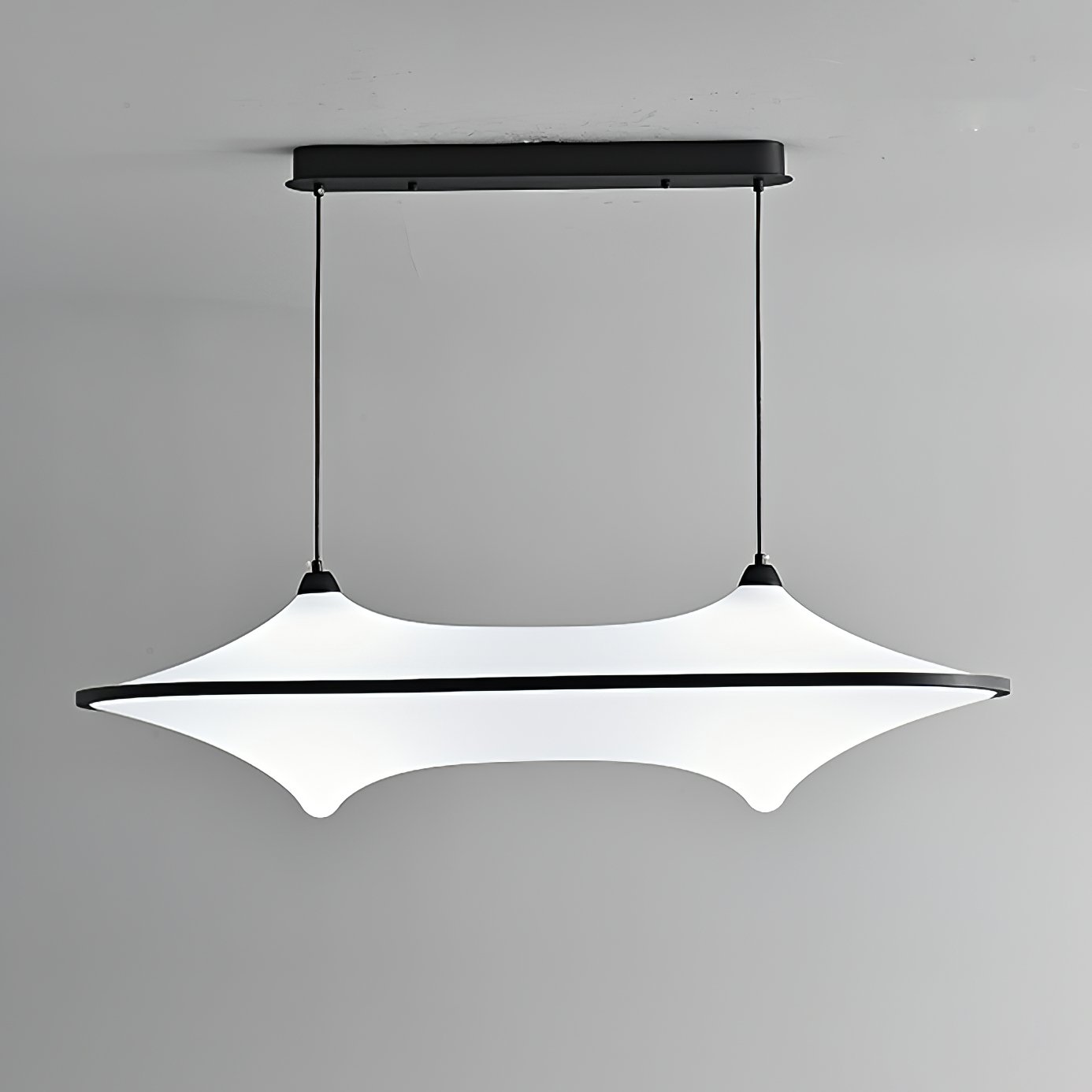 Nebulux Minimalistische Pendelleuchte aus Metall-Letslighting