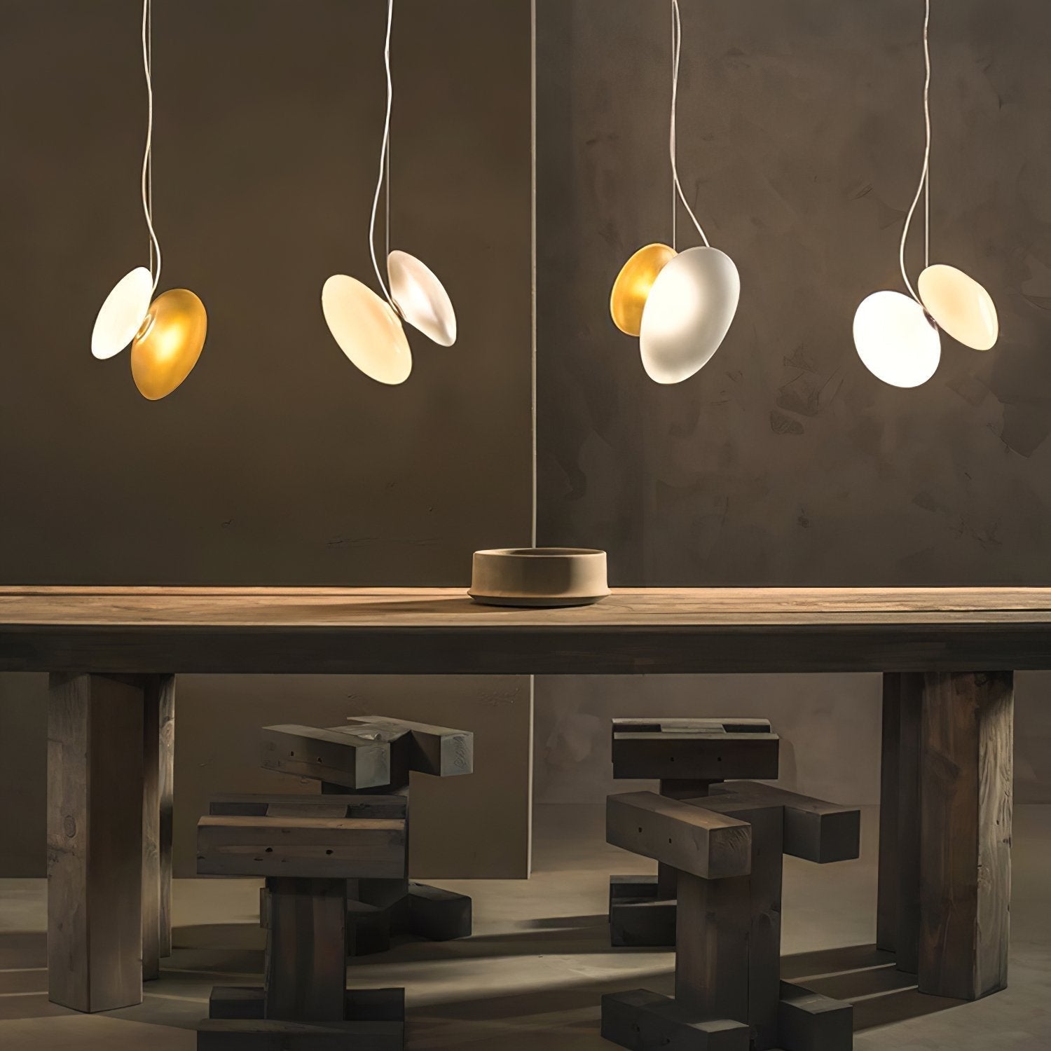 Eclipse Mattglas Pendelleuchte-Letslighting