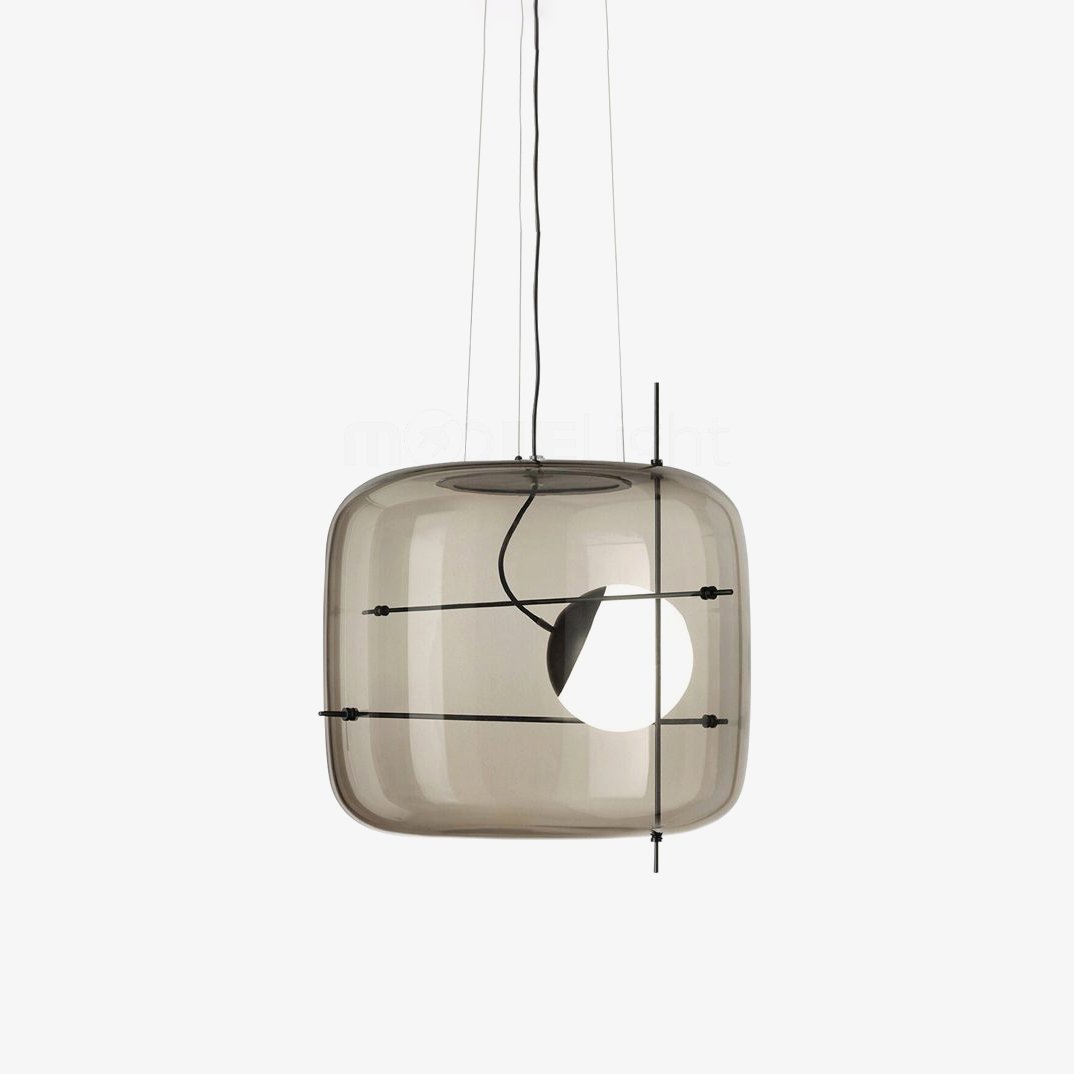 Lune Glas Zeitgemäß Pendelleuchte Leuchte-Letslighting