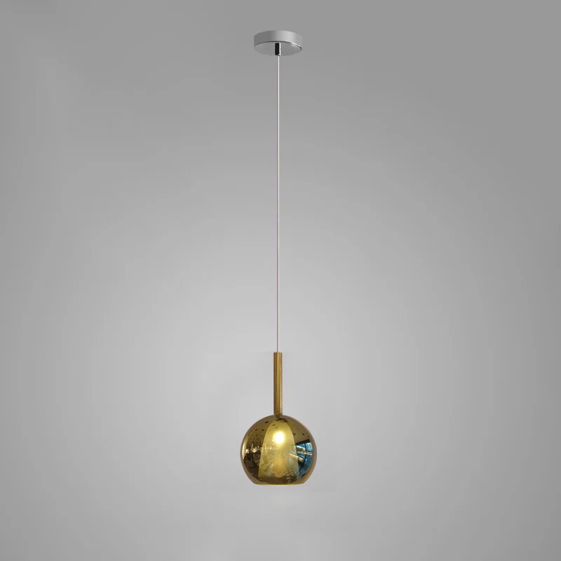 Lustra Pendelleuchte Rauchglas Rund-Letslighting