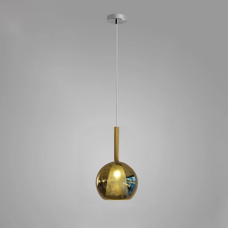 Lustra Pendelleuchte Rauchglas Rund-Letslighting